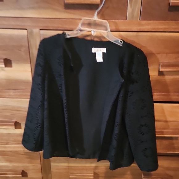 Dex Black Lace Blazer - Picture 1 of 3